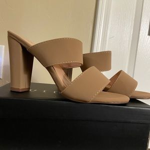 Windsor- Nude/Tan High Heel Sandals